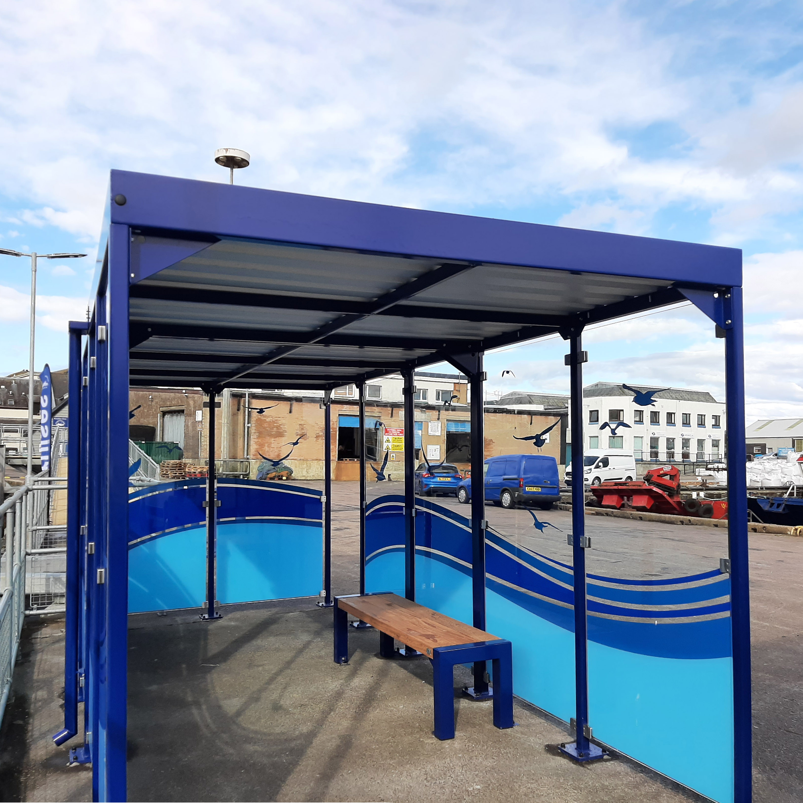 Mallaig Harbour Passenger Waiting Shelter